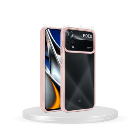 قاب موبایل شیائومی Poco X4 Pro مدل Shine صورتی