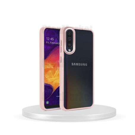 قاب موبایل سامسونگ Galaxy A50 مدل Shine صورتی