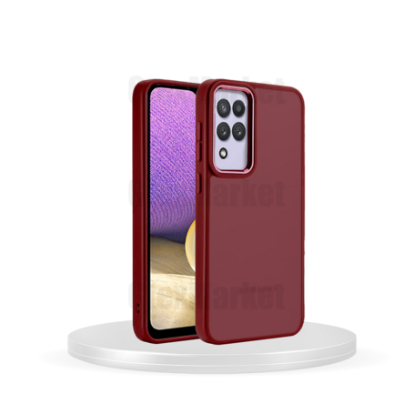 قاب موبایل سامسونگ Galaxy A12 مدل Matte قرمز