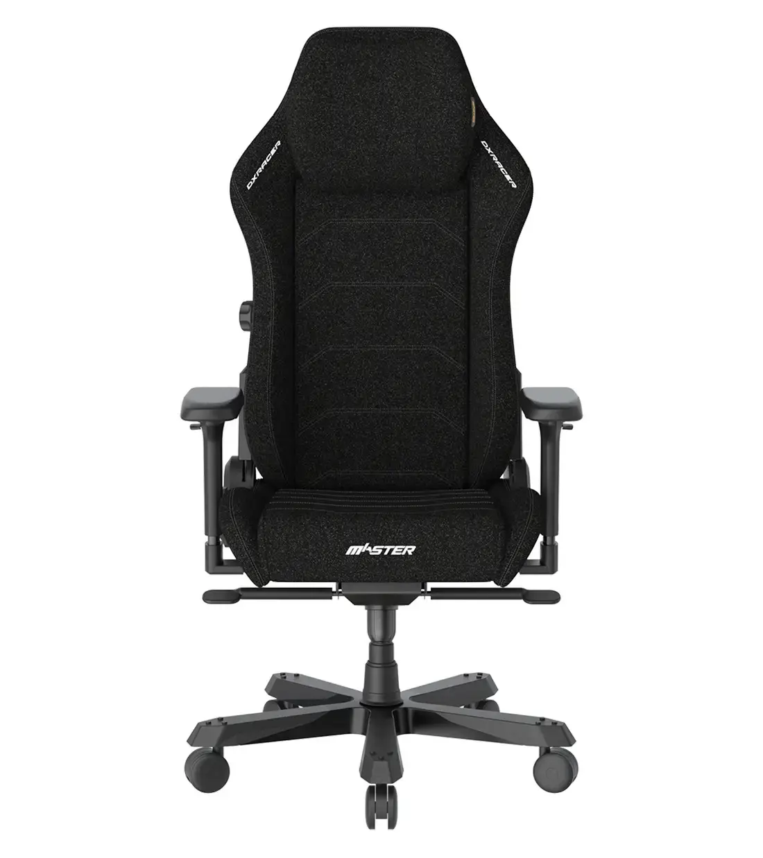 صندلی گیمینگ DXRacer Master Series 2025 XL با طراحی ارگونومیک و رنگ مشکی سفید، مناسب گیمرها و کاربران حرفه‌ای